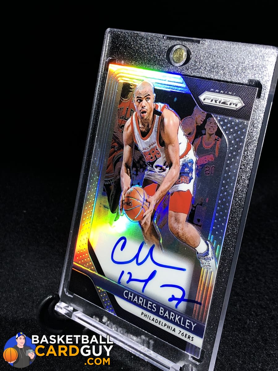 NBA CHARLES BARKLEY AUTO 2018-19 PANINI DONRUSS ON CARD Autograph 