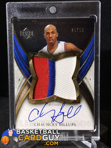 Chauncey Billups 2006-07 Exquisite Collection Limited Logos 23/50 - Basketball Cards