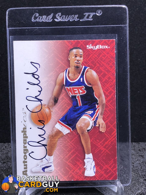 Chris Childs 1996-97 Skybox Autographics - Basketball Cards