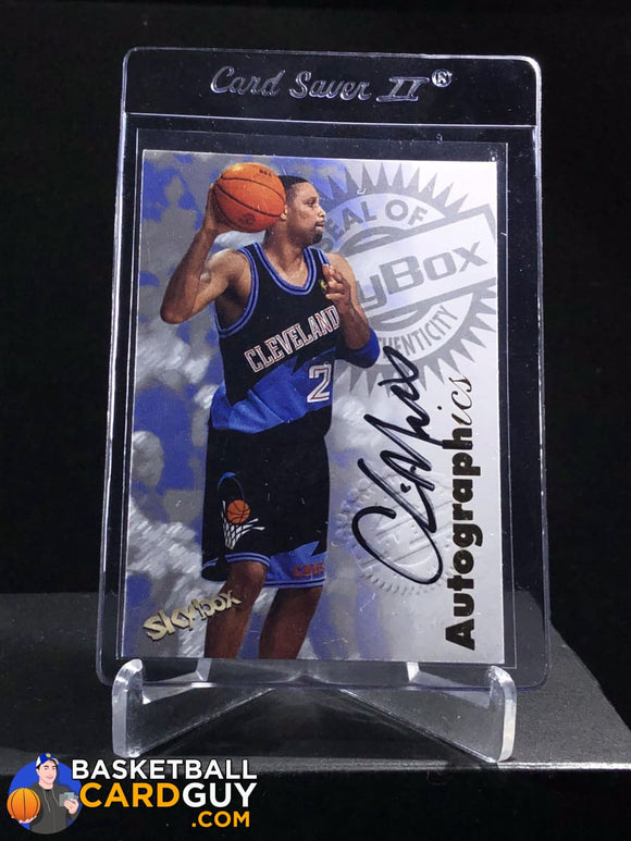 Chris Mills 1997-98 Skybox Premium Autographics - Basketball Cards