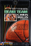 Chris Mullin 1993 Beam Team Autograph HOF 2011 Inscription autograph, basketball card