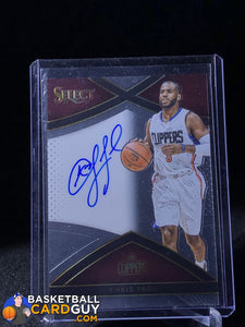 Chris Paul 2015-16 Select Signatures Auto #/99 - Basketball Cards