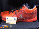 Chris Paul Autographed Red CP3.X Jordan Shoe (Steiner COA) - Basketball Cards