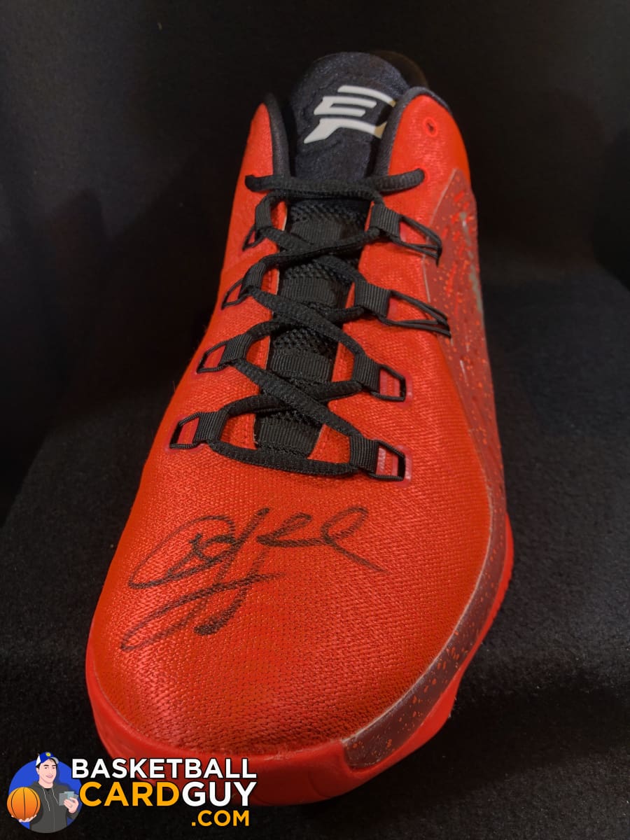 Chris Paul Autographed Red CP3.X Jordan Shoe (Steiner COA) – Basketball  Card Guy