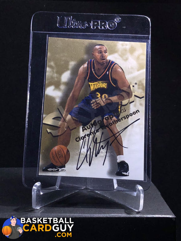 Clarence Weatherspoon 1998-99 Skybox Premium Autographics - Basketball Cards