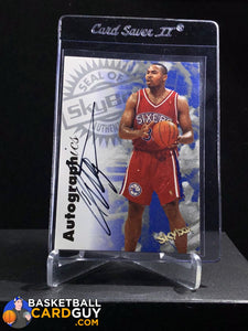 Clarence Witherspoon 1997-98 Skybox Premium Autographics - Basketball Cards