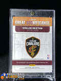 Collin Sexton 2018-19 Hoops Great SIGnificance Autographs - Basketball Cards