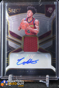 Collin Sexton 2018-19 Select Rookie Jersey Autographs #/99 - Basketball Cards