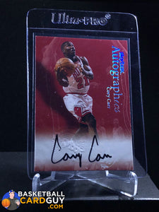 Cory Carr 1999-00 Skybox Premium Autographics - Basketball Cards