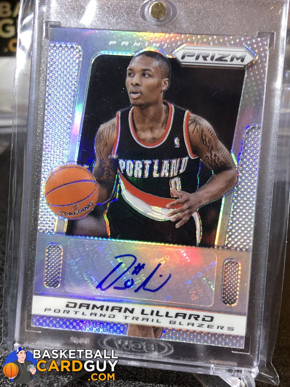 Damian Lillard 2013-14 Panini Prizm Autographs Prizms #25/25 - Basketball Cards