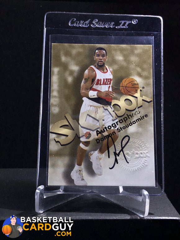 Damon Stoudamire 1998-99 Skybox Premium Autographics - Basketball Cards