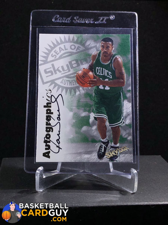 Dana Barros 1997-98 Skybox Premium Autographics - Basketball Cards