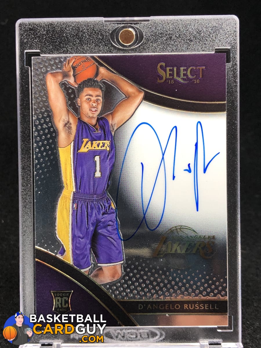 NBA 2015 Panini Basketball 】 D'ANGELO RUSSELL auto 直筆