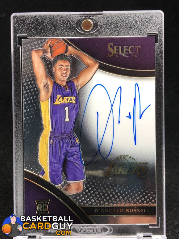 D'Angelo Russell  2015-16 Select Rookie Signatures #RSDR #/199 - Basketball Cards