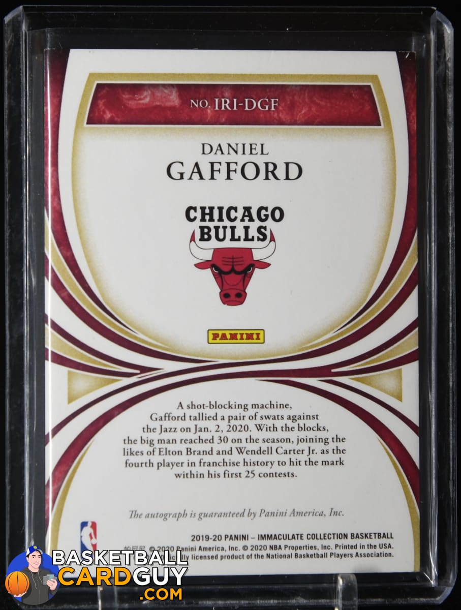 Daniel Gafford 2019-20 Immaculate Collection Immaculate Rookie 