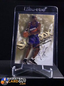 Danny Manning 1998-99 Skybox Premium Autographics - Basketball Cards