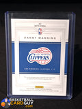 Danny Manning 2015-16 Panini National Treasures Material Treasures Signatures #/99 - Basketball Cards