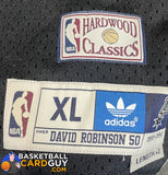 David Robinson Signed Adidas Swingman Hardwood Classics Jersey