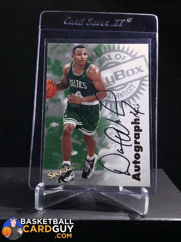 David Wesley 1997-98 Skybox Premium Autographics - Basketball Cards