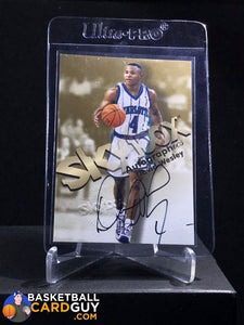 David Wesley 1998-99 Skybox Premium Autographics - Basketball Cards