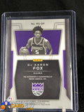 De'Aaron Fox 2017-18 Panini Prizm Rookie Signatures #4 - Basketball Cards