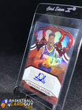 Deandre Ayton 2018-19 Crown Royale Crown Autographs Rookies Red #17 - Basketball Cards