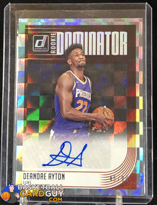Deandre Ayton 2018-19 Donruss Rookie Dominator Signatures #/99 - Basketball Cards