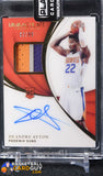 Deandre Ayton 2018-19 Immaculate Collection #106 JSY AU RC #/99 - Basketball Cards