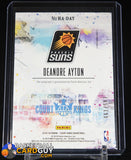 Deandre Ayton 2018-19 Panini Impeccable Impeccable Rookie Signatures #/199 autograph, basketball card, numbered, rookie card