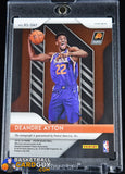 Deandre Ayton 2018-19 Panini Prizm Rookie Signatures Prizms Silver #1 autograph, basketball card, prizm, rookie card