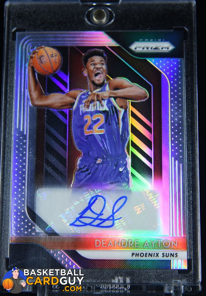 Deandre Ayton 2018-19 Panini Prizm Rookie Signatures Prizms Silver #1 –  Basketball Card Guy