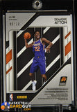 Deandre Ayton 2018-19 Panini Prizm Sensational Swatches Prime #66 basketball card, numbered, patch, prizm, rookie card