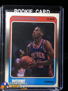 Dennis Rodman 1988-89 Fleer #43 RC - Basketball Cards