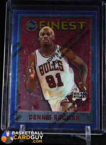 Dennis Rodman 1995-96 Finest #149 - Basketball Cards