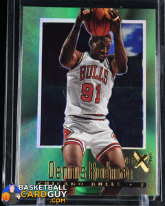 Dennis Rodman 1996-97 E-X2000 #11 - Basketball Cards