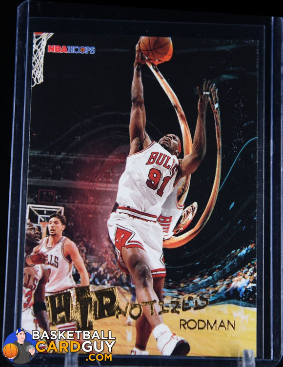 Dennis Rodman 1996-97 Hoops HIPnotized #H4 - Basketball Cards