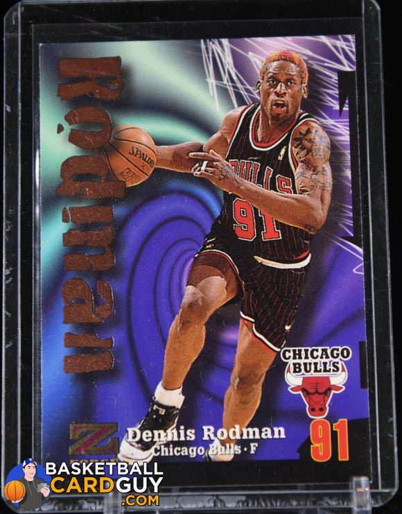 Dennis Rodman 1997-98 Z-Force #91 - Basketball Cards