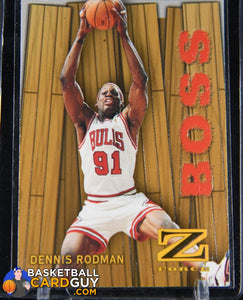 Dennis Rodman 1997-98 Z-Force Boss #17 - Basketball Cards