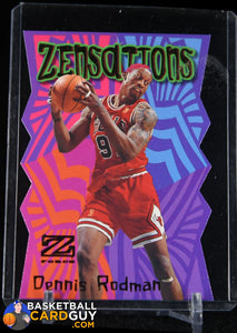 Dennis Rodman 1997-98 Z-Force Zensations #18 Die Cut - Basketball Cards
