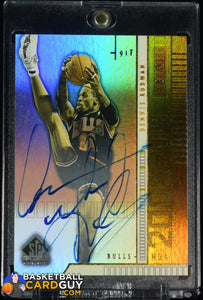 Dennis Rodman 2003-04 SP Signature Edition Autographed Parallel #A10 #/91 autograph, basketball card, numbered