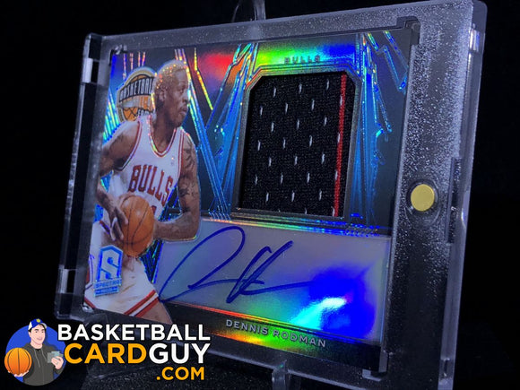 Dennis Rodman 2013-14 Panini Spectra Hall of Fame Jersey Autographs /20 - Basketball Cards