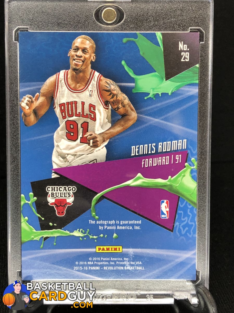Dennis Rodman 2015-16 Panini Revolution Autographs #29 
