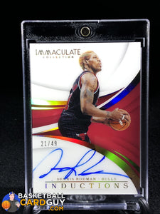 Dennis Rodman 2017-18 Immaculate Collection Immaculate Inductions Autographs #/49 - Basketball Cards
