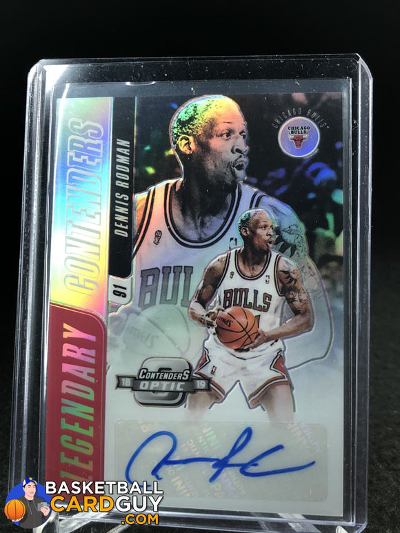 Dennis Rodman 2018-19 Panini Contenders Optic Legendary Autographs #/99 - Basketball Cards