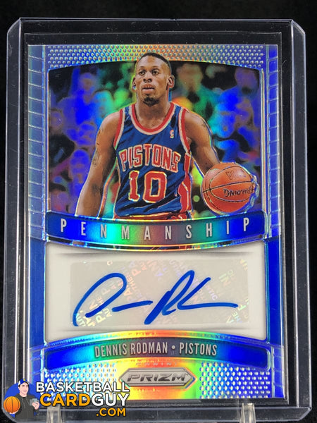 Dennis Rodman 2019-20 Panini Prizm Penmanship Prizms Silver #59