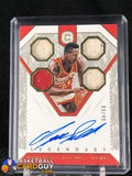 Dominique Wilkins 2018-19 Panini Cornerstones Legendary Quad Relic Autographs #/49 - Basketball Cards