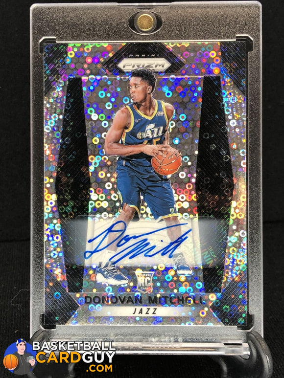 Donovan Mitchell 2017-18 Panini Prizm Autographs Fast Break - Basketball Cards