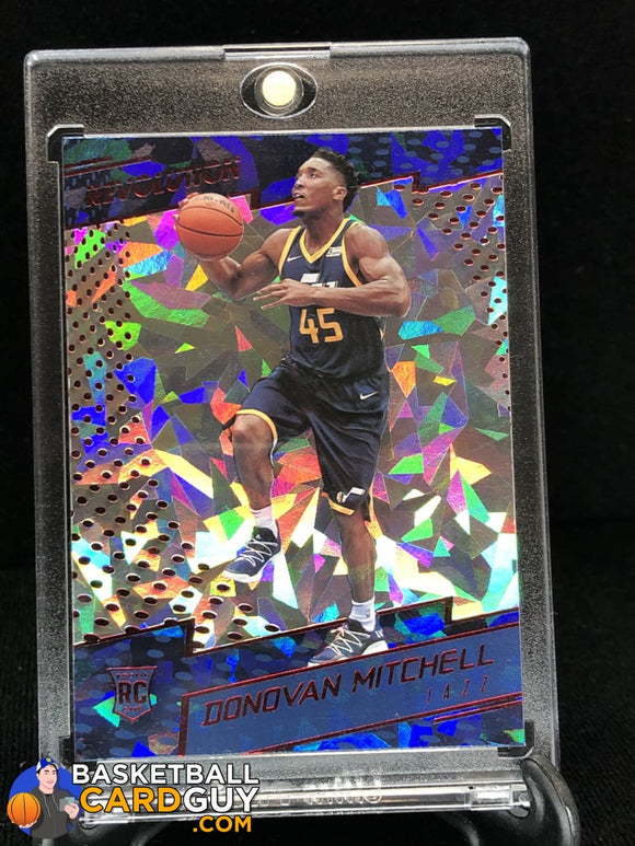 Donovan Mitchell 2017-18 Panini Revolution Chinese New Year RC #125 - Basketball Cards