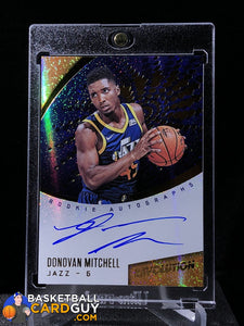 Donovan Mitchell 2017-18 Revolution Rookie Autographs - Basketball Cards