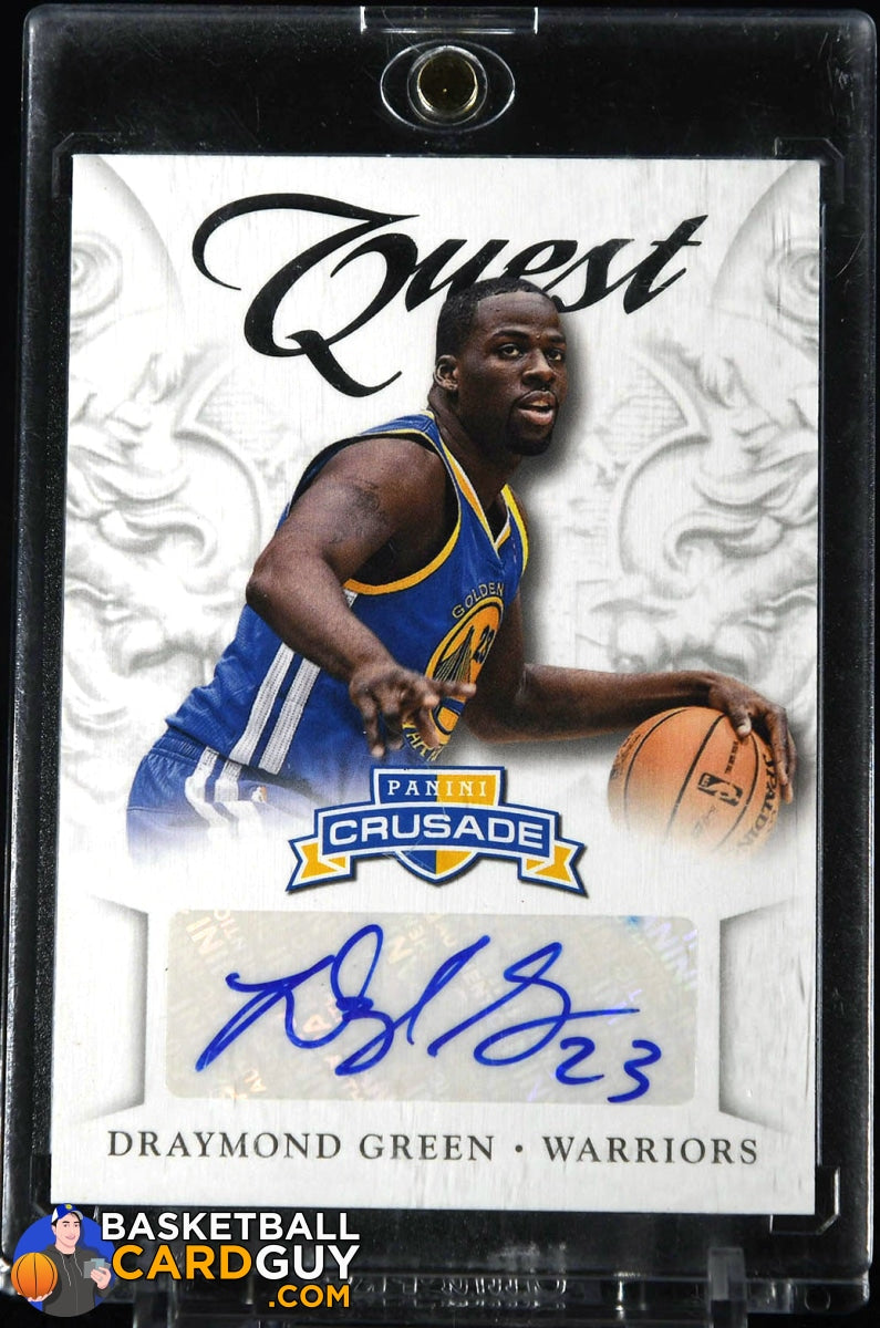 Draymond Green 2012-13 Panini Crusade Quest RC Autographs